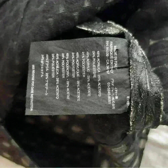 Vintage Prada Pencil Skirt, 2002 Collection by Miuccia Prada, Size 40 IT. - Picture 7 of 7